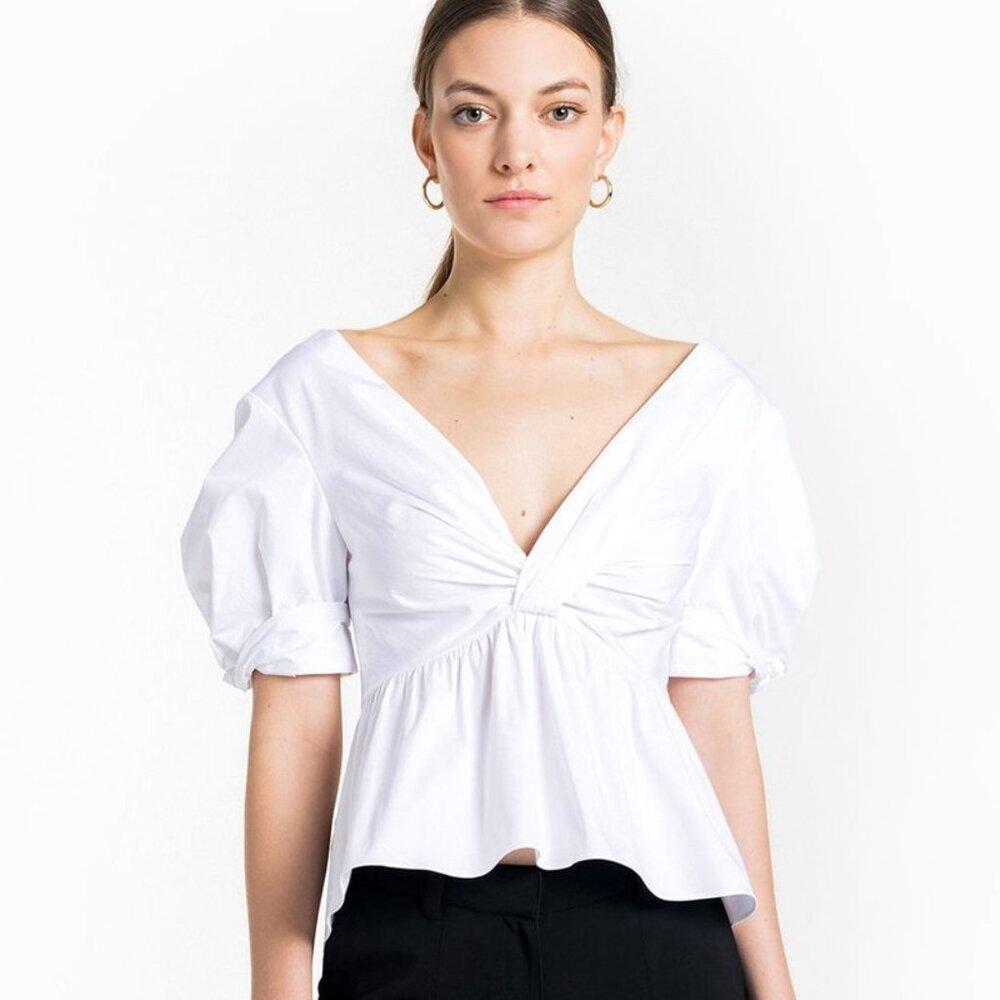 A.L.C. Moritz Top in White size 8